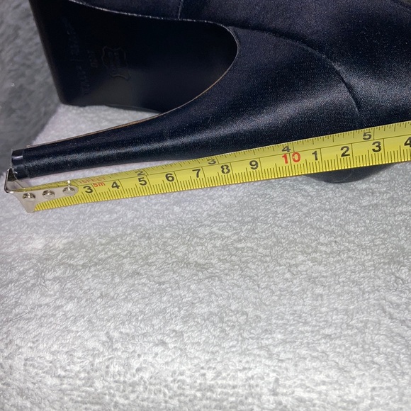 White House Black Market Matilda Sparkle Heels Size 9.5 - Picture 12 of 13